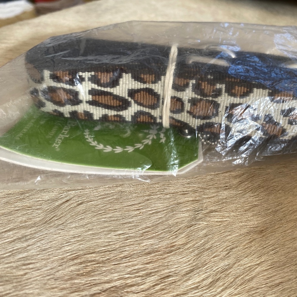 RARE Harry Barker 1x6 Leopard Leash NWT